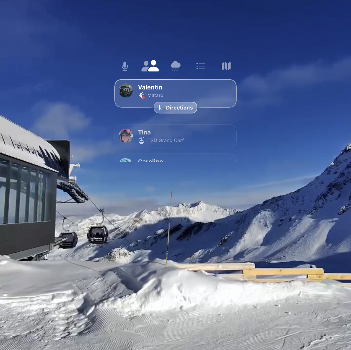 Find friends preview